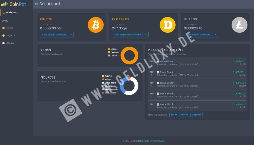 Unser Umzug zu CoinPot