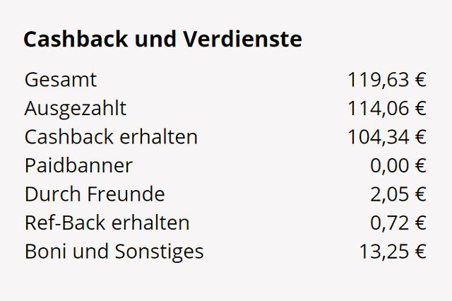 Questler Erfahrungen und Einnahmen