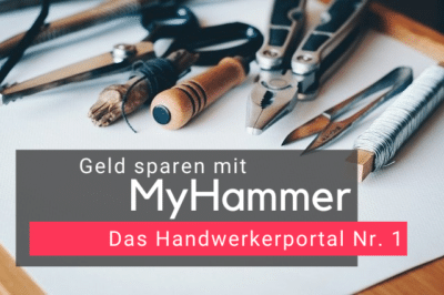 Geld sparen mit MyHammer