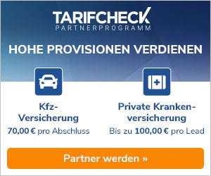 Tarifcheck Partnerprogramm Werbung