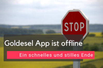 Goldesel App ist offline